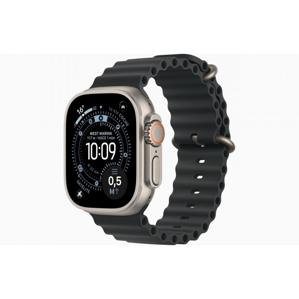Apple Watch Ultra 3 - Correa Ocean (Negro)