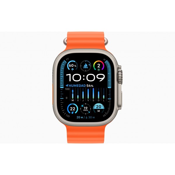 Apple Watch Ultra 2 - Correa Loop Ocean (Naranja)