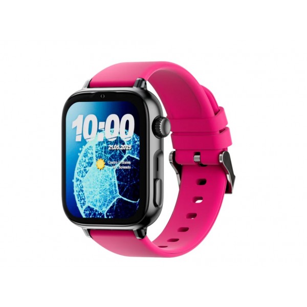 SaveWatch Plus 2 - Carcasa Plata - Correa Silicona...