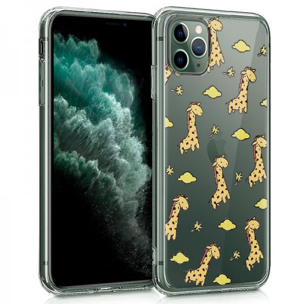 Carcasa iPhone 11 Pro Max Clear Jirafas
