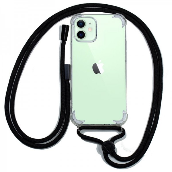 Carcasa COOL para iPhone 12 / 12 Pro Cordón Negro