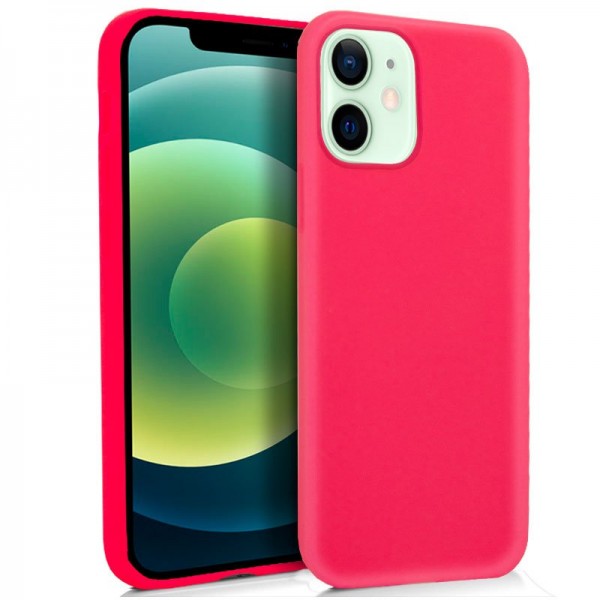 Funda COOL Silicona para iPhone 12 / 12 Pro (Rosa)