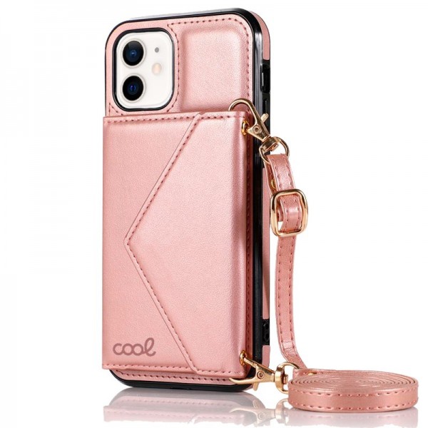 Carcasa COOL para iPhone 12 mini Colgante Wallet R...