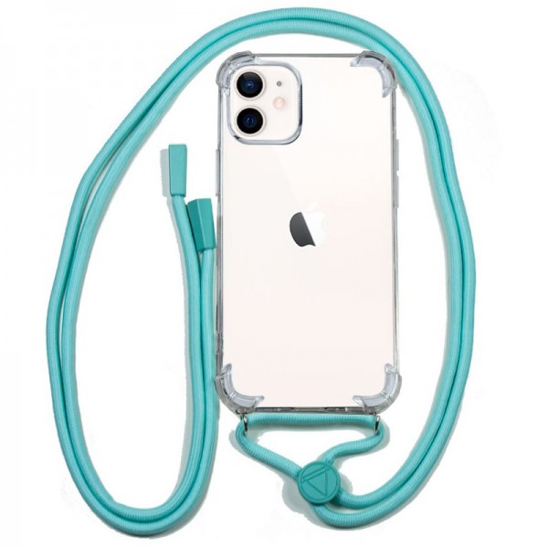 Carcasa COOL para iPhone 12 mini Cordón Celeste