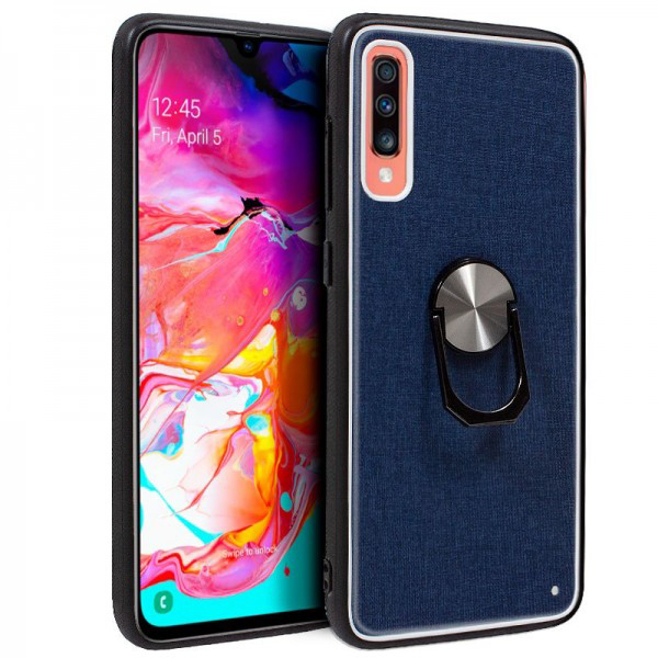 Carcasa Samsung A705 Galaxy A70 Hard Tela Azul