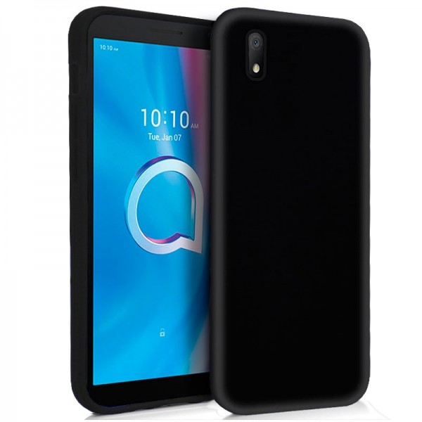 Funda COOL Silicona para Alcatel 1B (2020) (Negro)