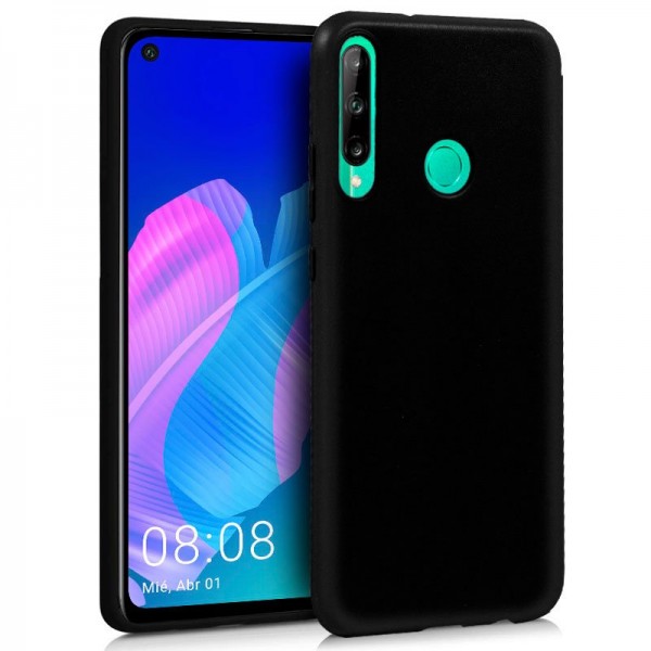 Funda COOL Silicona para Huawei P40 Lite E (Negro)