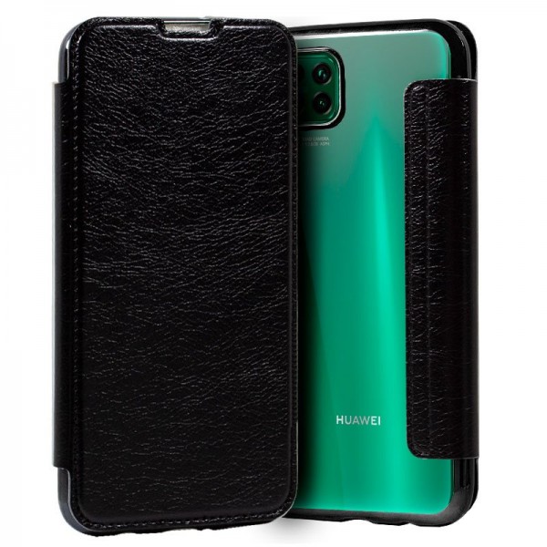 Funda COOL Flip Cover para Huawei P40 Lite Leather...