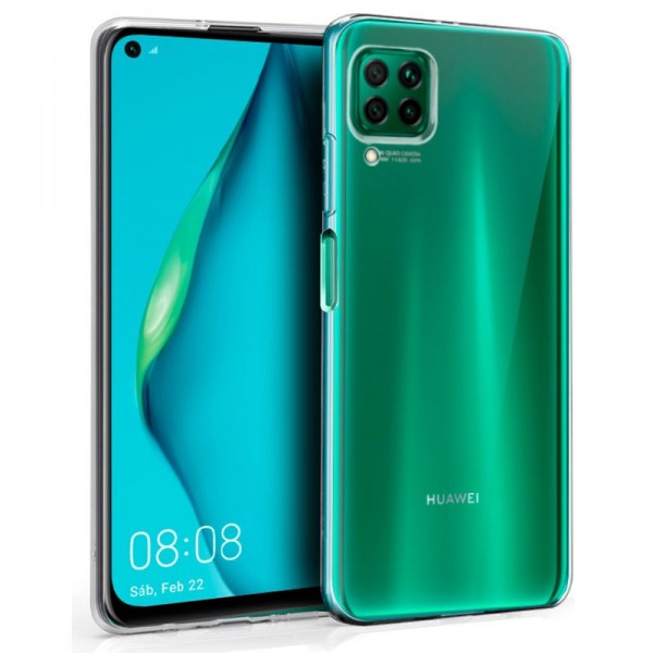 Funda COOL Silicona para Huawei P40 Lite (Transpar...