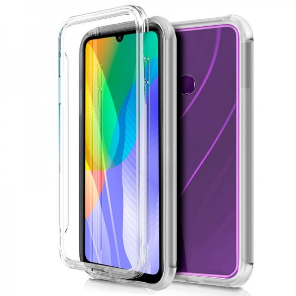 Funda COOL Silicona 3D para Huawei Y6p (Transparen...