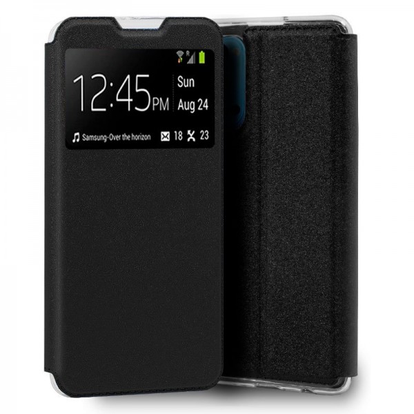 Funda COOL Flip Cover para Oppo Reno 4 Liso Negro