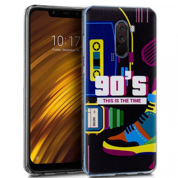 Funda Silicona Retro Xiaomi Pocophone F1