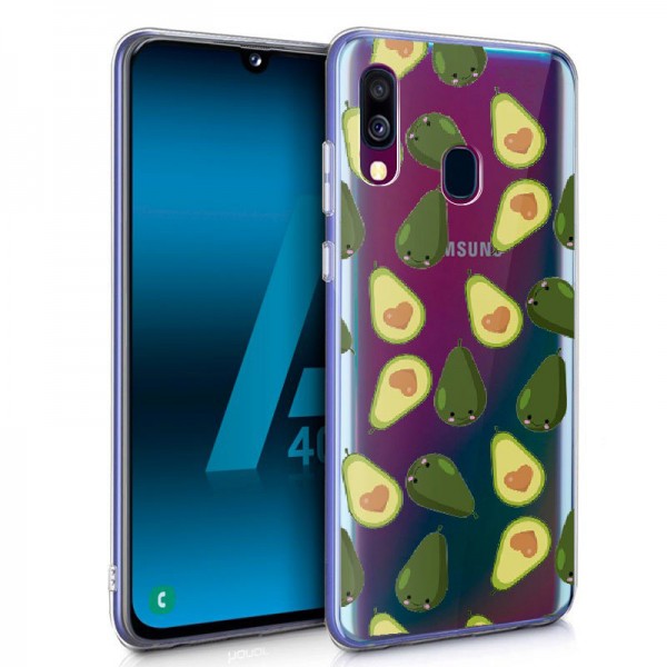 Carcasa COOL para Samsung A405 Galaxy A40 Clear Ag...