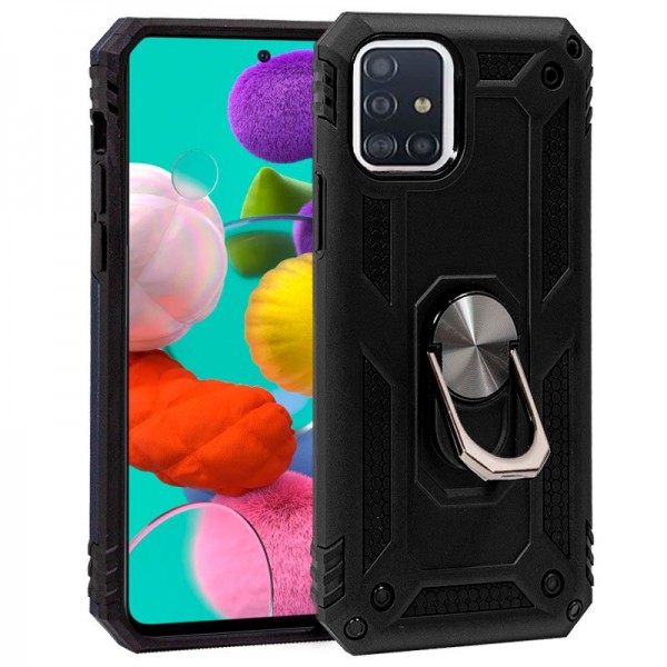 Carcasa Samsung A515 Galaxy A51 Hard Anilla Negro