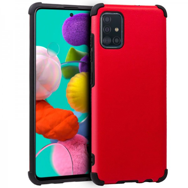 Carcasa Samsung A515 Galaxy A51 AntiShock Rojo