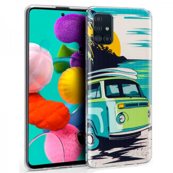 Carcasa Samsung A515 Galaxy A51 Dibujos Beach