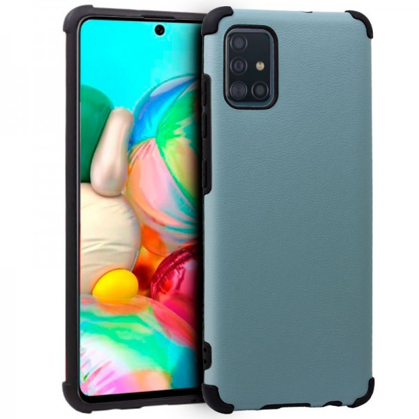 Carcasa Samsung A715 Galaxy A71 AntiShock Azul