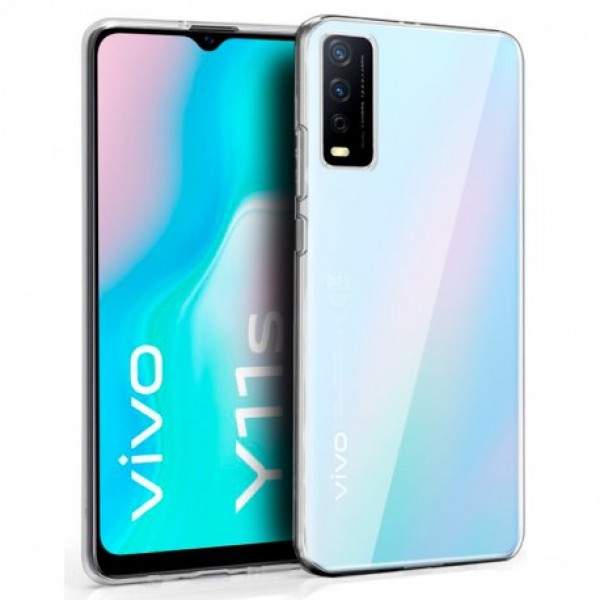Funda COOL Silicona para Vivo Y11s / Y20s (Transpa...
