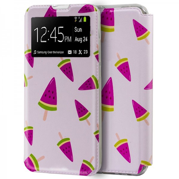 Funda COOL Flip Cover para Xiaomi Mi 10 Lite Dibuj...
