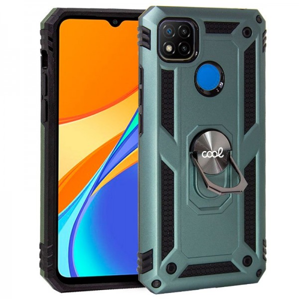 Carcasa COOL para Xiaomi Redmi 9C Hard Anilla Verd...