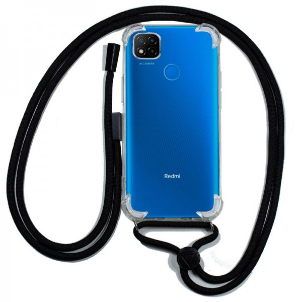 Carcasa COOL para Xiaomi Redmi 9C Cordón Negro