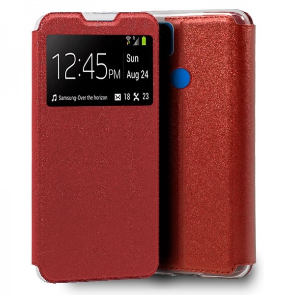 Funda COOL Flip Cover para Xiaomi Redmi 9C Liso Ro...