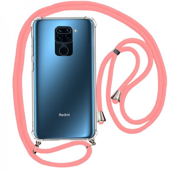 Carcasa Xiaomi Redmi Note 9 Cordón Rosa