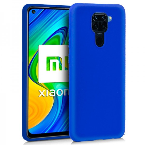 Funda COOL Silicona para Xiaomi Redmi Note 9 (Azul...