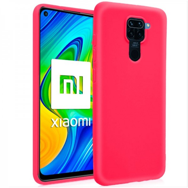 Funda COOL Silicona para Xiaomi Redmi Note 9 (Rosa...