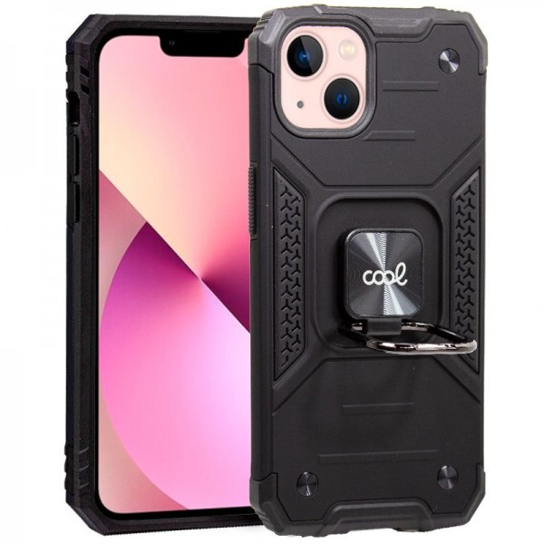 Carcasa COOL para iPhone 13 mini Hard Anilla Negro