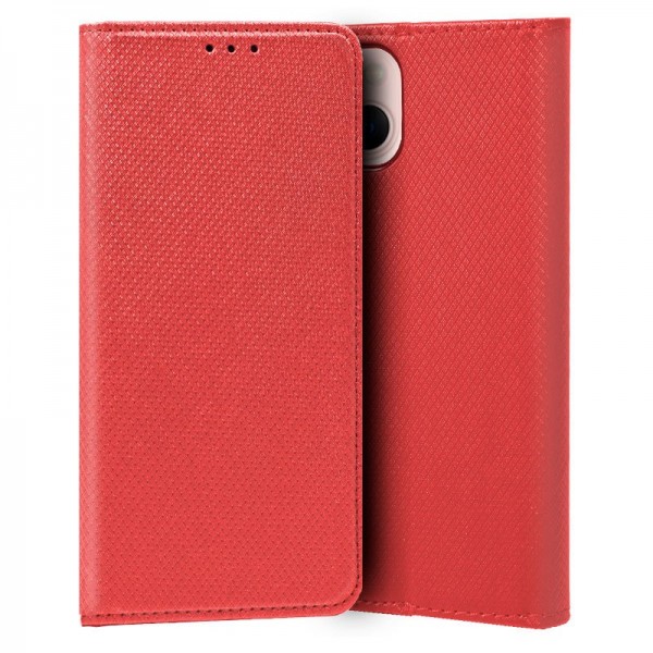 Funda COOL Flip Cover para iPhone 13 Liso Rojo