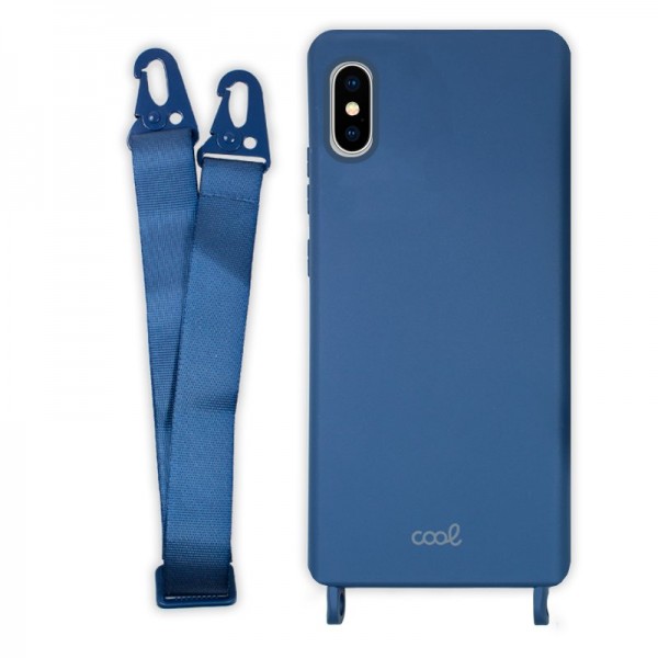 Carcasa COOL para iPhone X / iPhone XS Cinta Azul