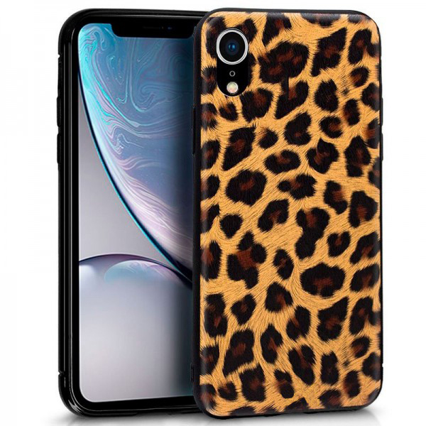 Carcasa COOL para iPhone XR Dibujos Leopardo