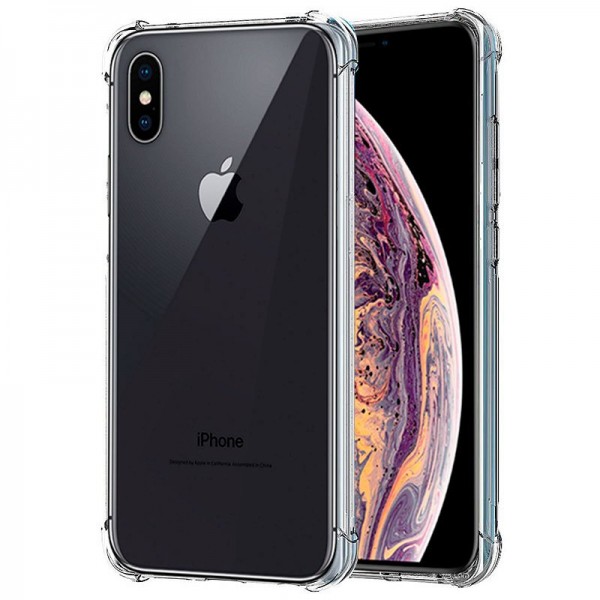 Carcasa COOL para iPhone XS Max AntiShock Transpar...