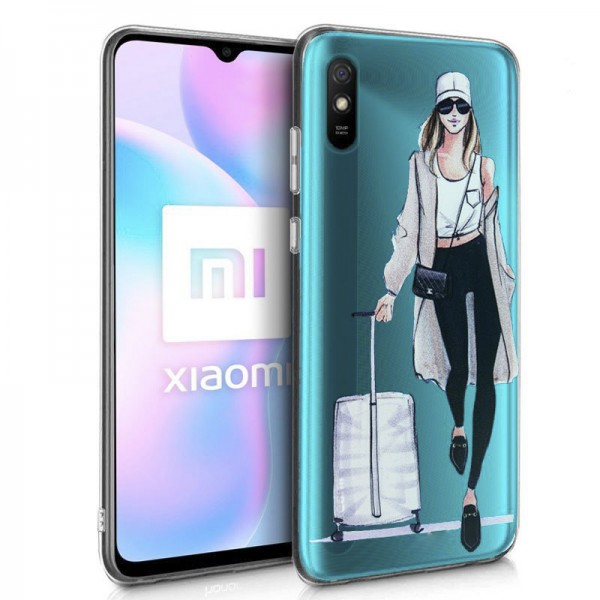 Carcasa Xiaomi Redmi 9A Clear Girl