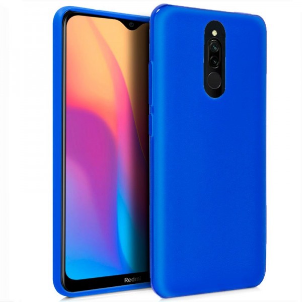 Funda Silicona Xiaomi Redmi 8 / 8A (Azul)
