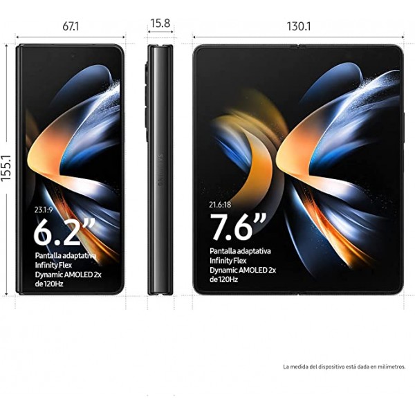 Samsung Galaxy Z Fold4 5G Negro