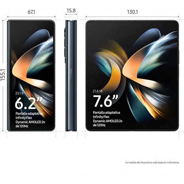 Samsung Galaxy Z Fold4 5G Verde