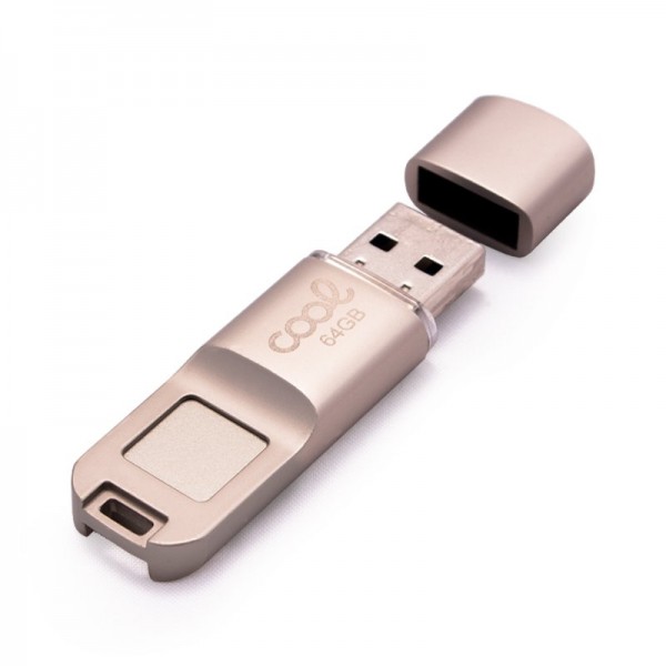 Pen Drive USB x64 GB COOL 3.0 Security (Huella Dac...