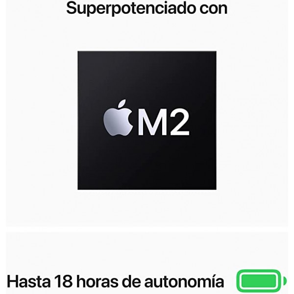 Macbook Air M2 Medianoche