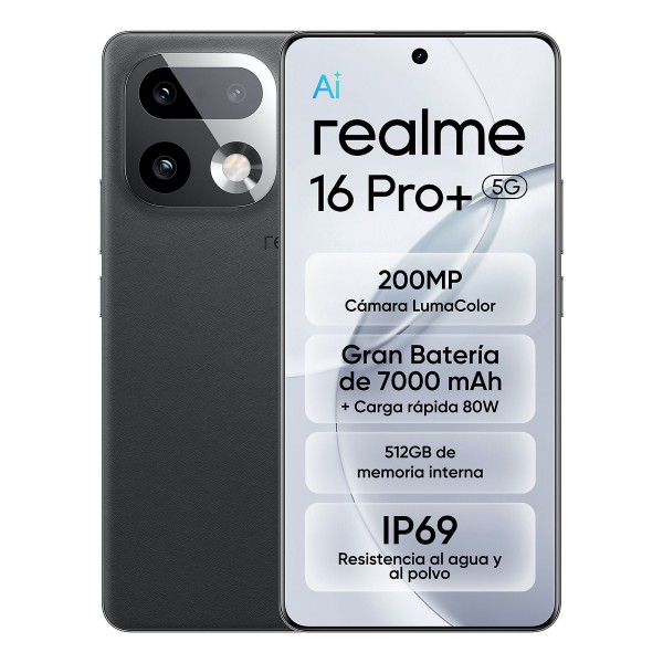 Realme 16 Pro+ - Gris