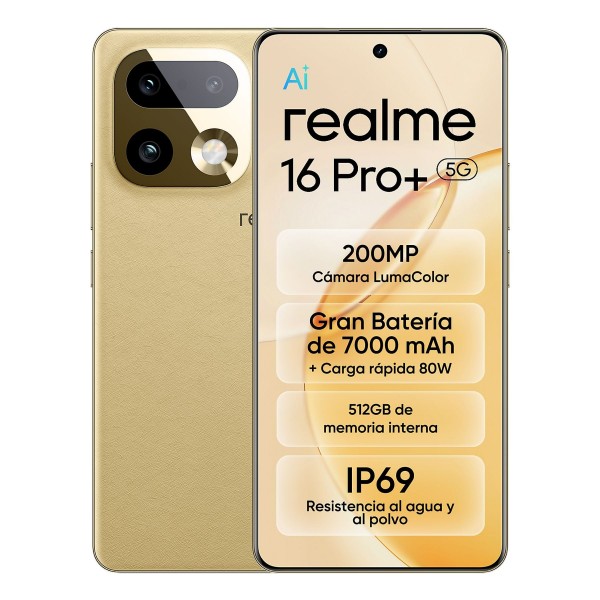Realme 16 Pro+ - Dorado