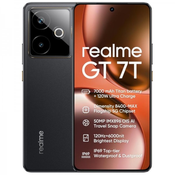 Realme GT 7T - Negro