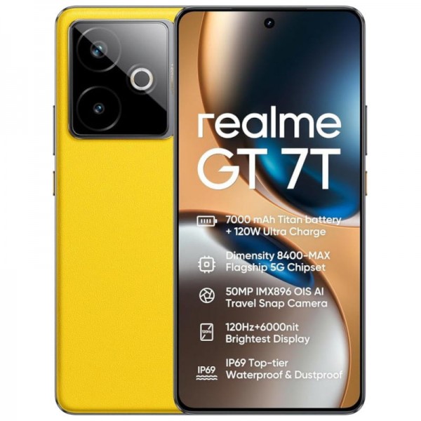 Realme GT 7T - Amarillo