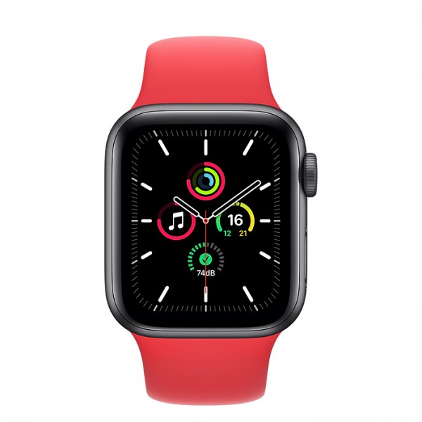 Apple Watch SE Correa deportiva Rojo