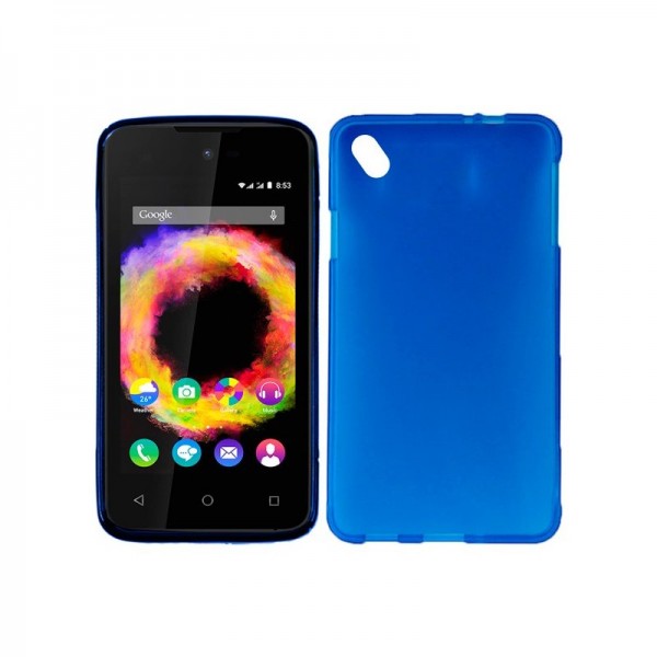 Funda COOL Silicona para Wiko Sunset 2 / Sunny (Az...