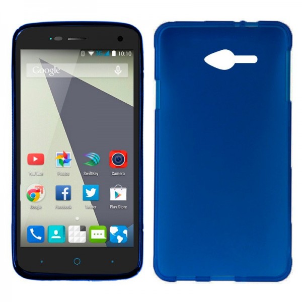 Funda Silicona ZTE Blade L3 (Azul)