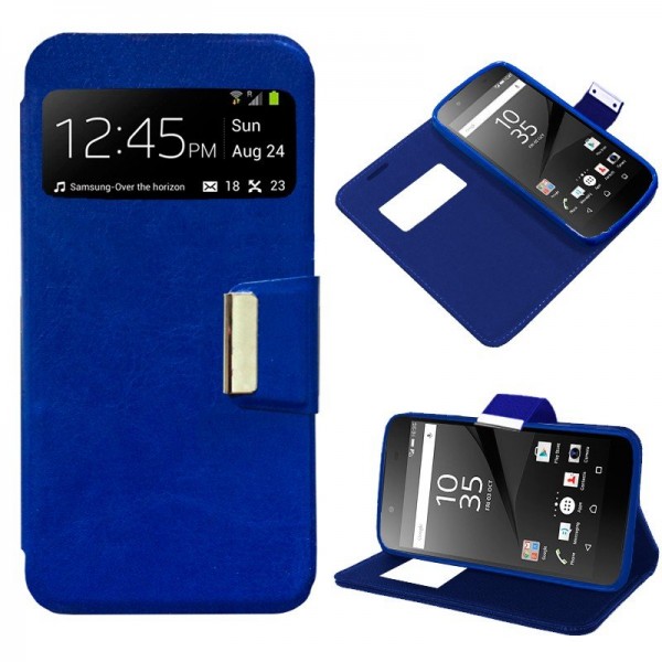 Funda COOL Flip Cover para Sony Xperia Z5 Liso Azu...