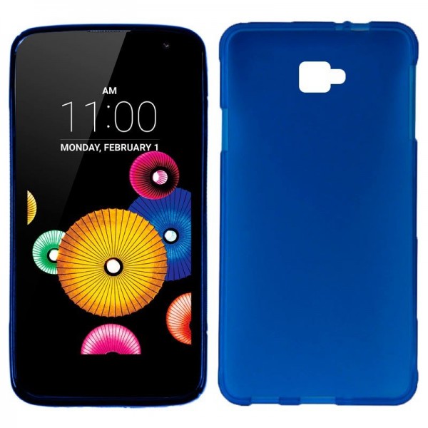 Funda COOL Silicona para LG K4 (Azul)