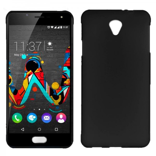 Funda COOL Silicona para Wiko U Feel (Negro)